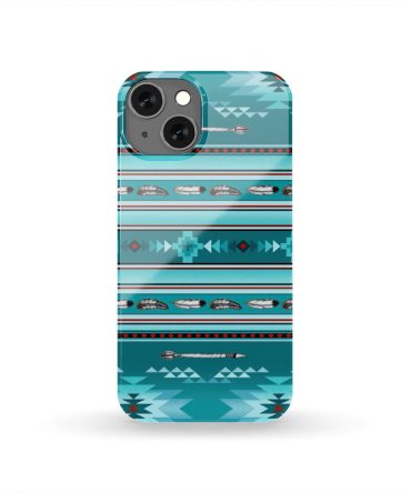 Blue Light Pattern Phone Case