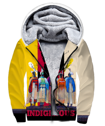 Native American Indigenous 3D Fleece Hoodie