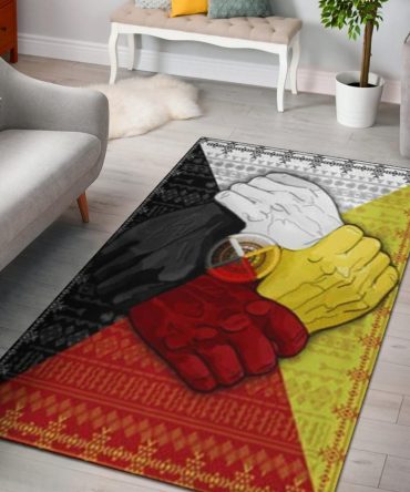 Medicine Wheel Hand Area Rug