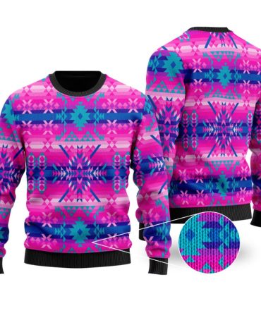Pattern Native Tribals Sweater Indian