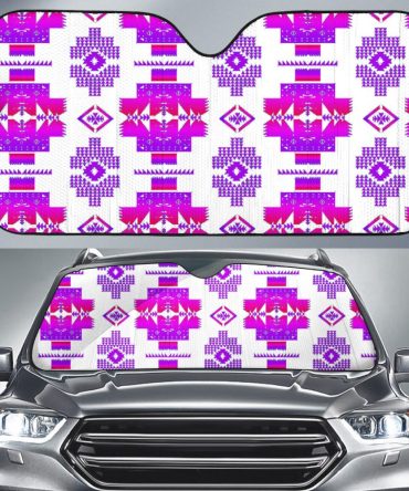 Native American Design Auto Sun Shades