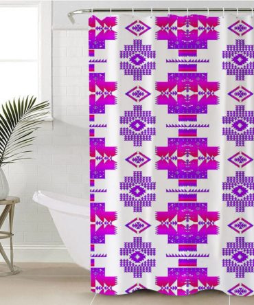 Native Pattern Shower Curtain
