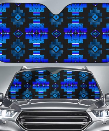 Native American Design Auto Sun Shades