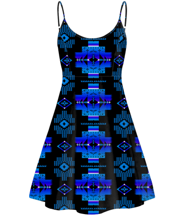 Pattern Native American Strings Dress
