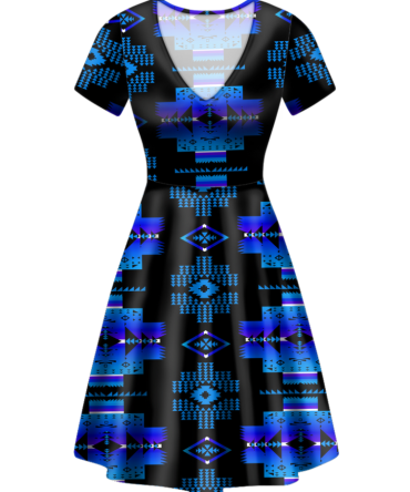 Pattern Native V-Neck Dress