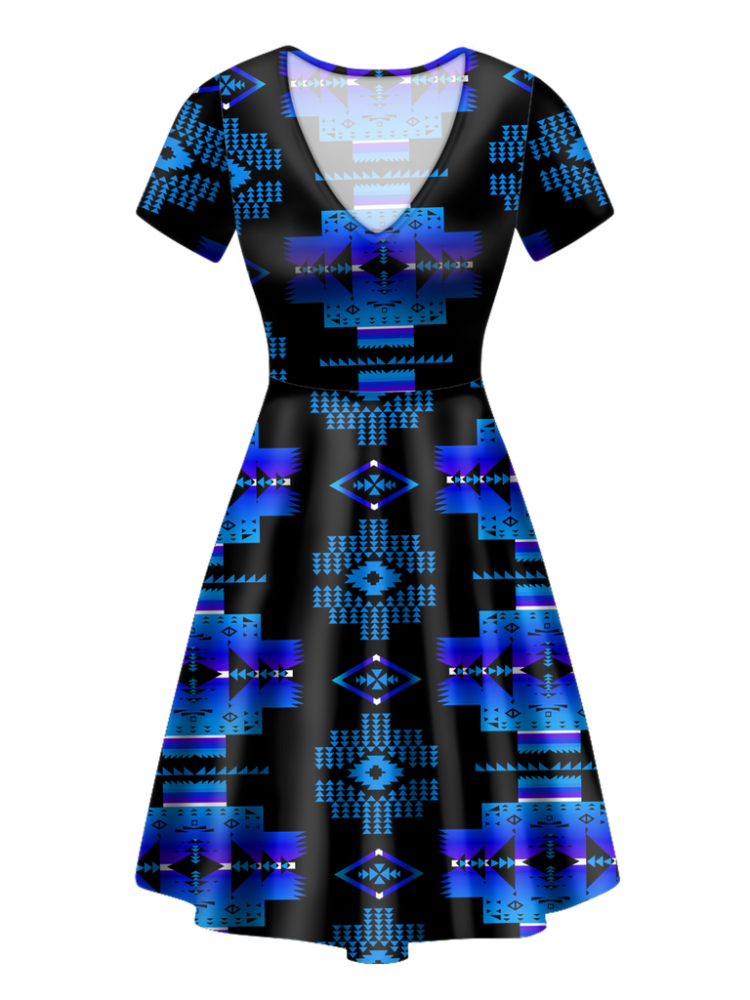 Pattern Native V-Neck Dress