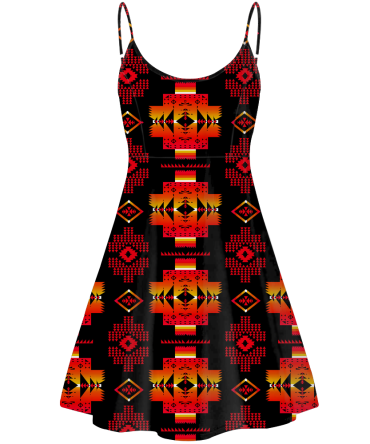 Pattern Native American Strings Dress