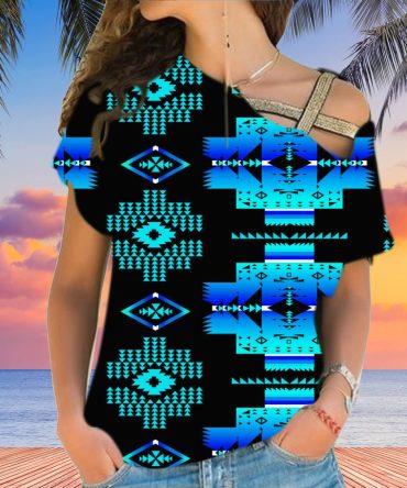 Native American Cross Shoulder Shirt