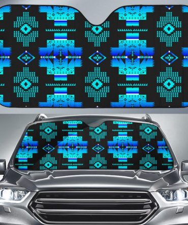 Native American Design Auto Sun Shades