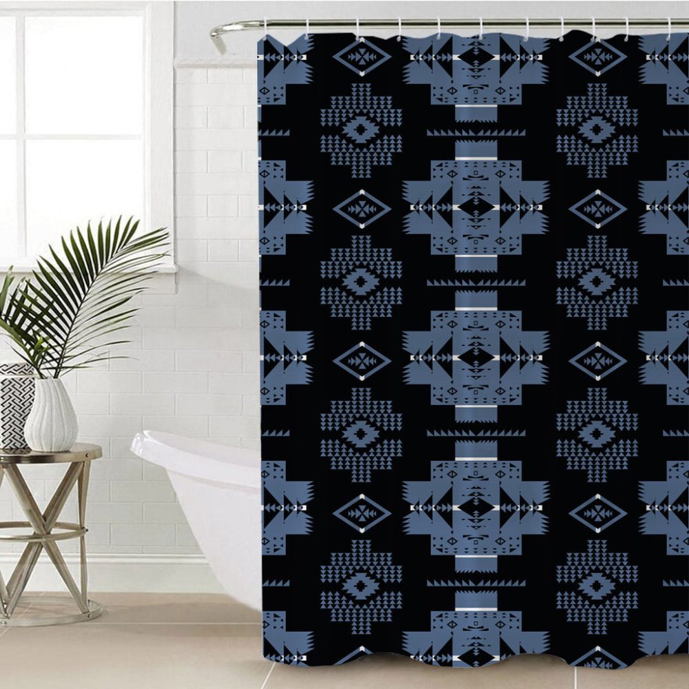 Native Pattern Shower Curtain