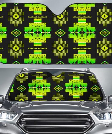 Native American Design Auto Sun Shades