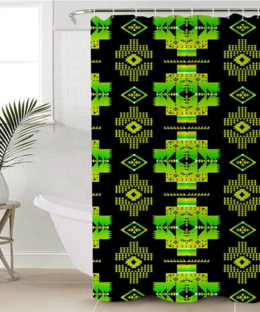 Native Pattern Shower Curtain