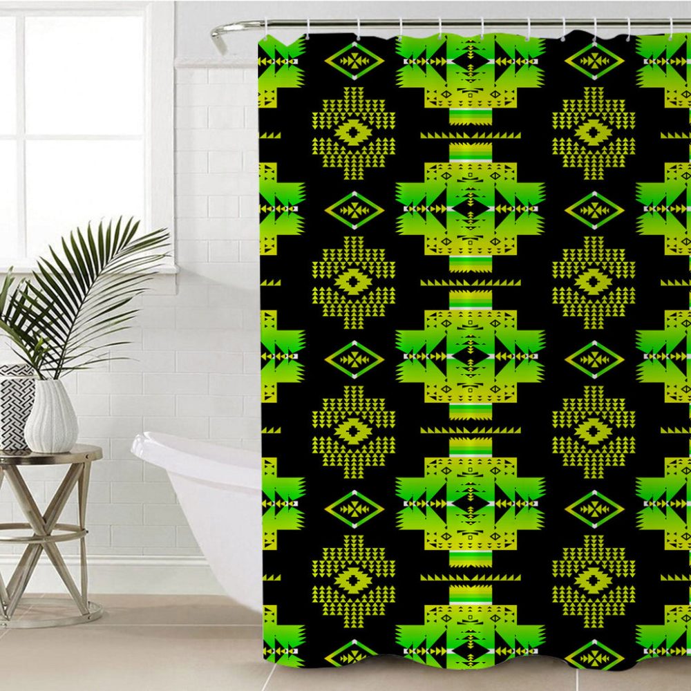 Native Pattern Shower Curtain