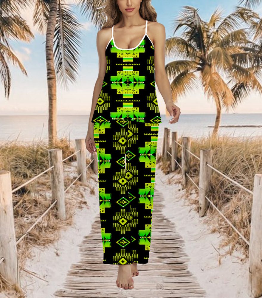 Pattern Native American 3D Cami Pajamas