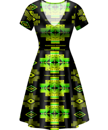 Pattern Native V-Neck Dress