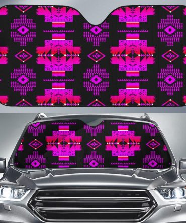 Native American Design Auto Sun Shades