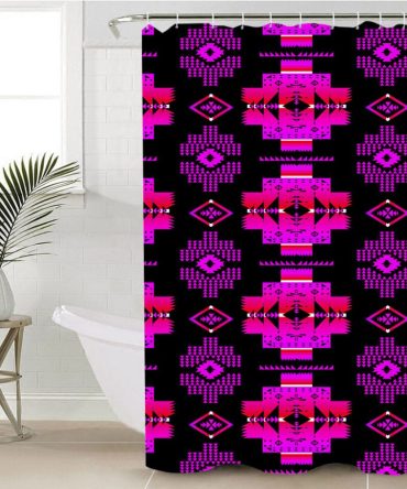 Native Pattern Shower Curtain