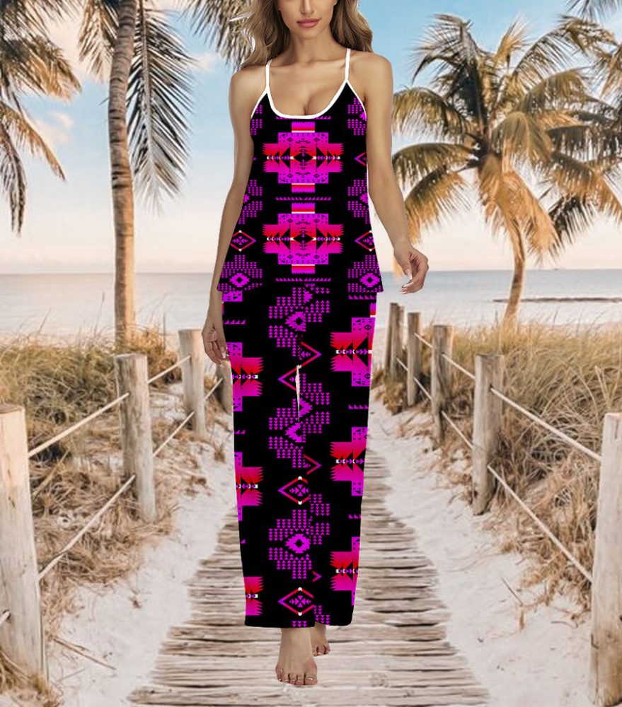 Pattern Native American 3D Cami Pajamas