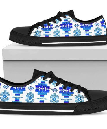 Pattern Native American Low Top Canvas Shoe