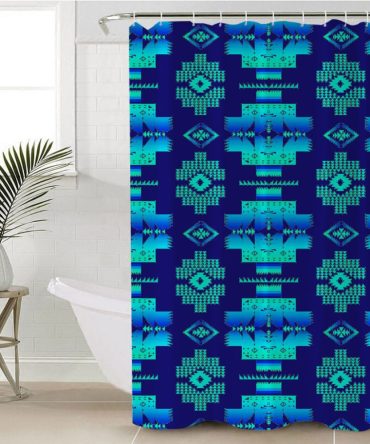Native Pattern Shower Curtain