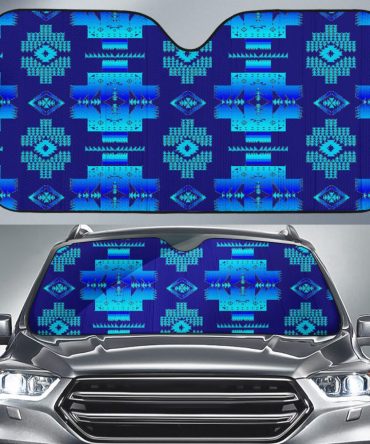 Native American Design Auto Sun Shades
