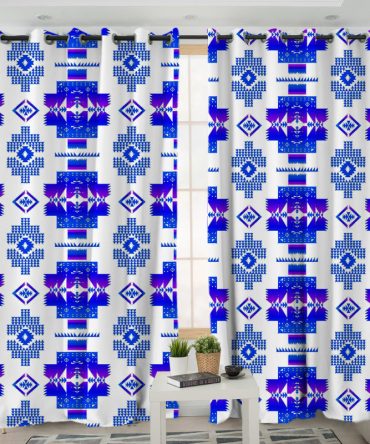 Pattern Native American Living Room Curtain