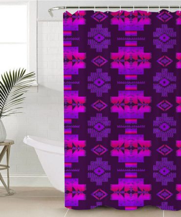 Native Pattern Shower Curtain