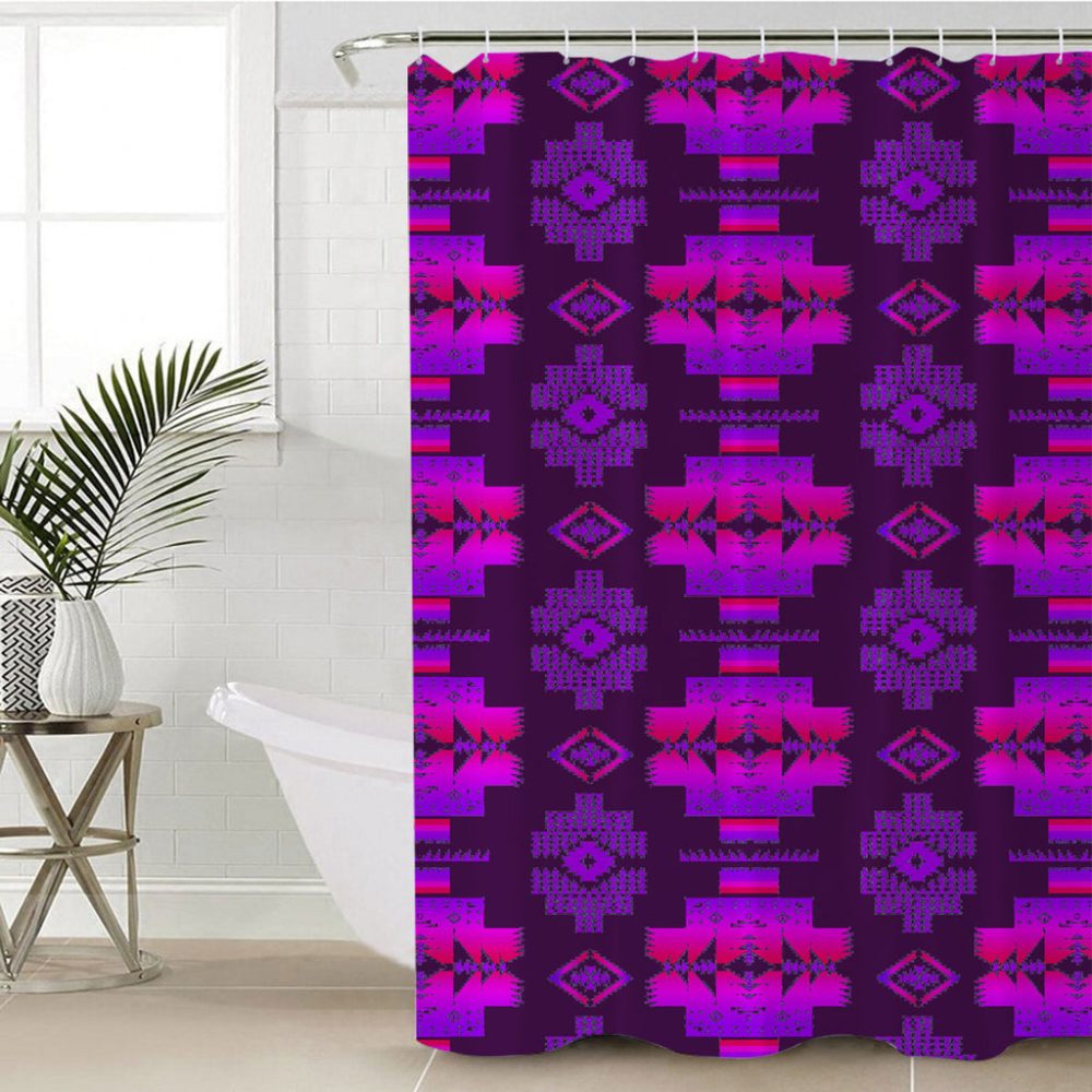 Native Pattern Shower Curtain