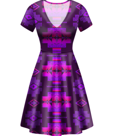 Pattern Native V-Neck Dress