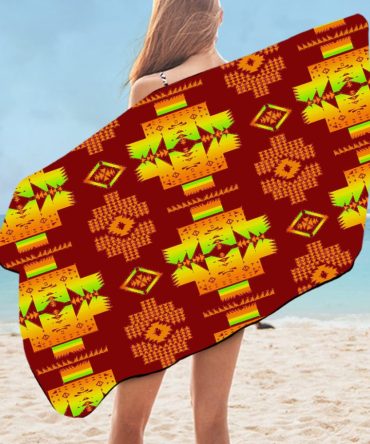 Bath Towel Native Americant