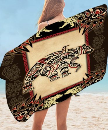 Bath Towel Native Americant