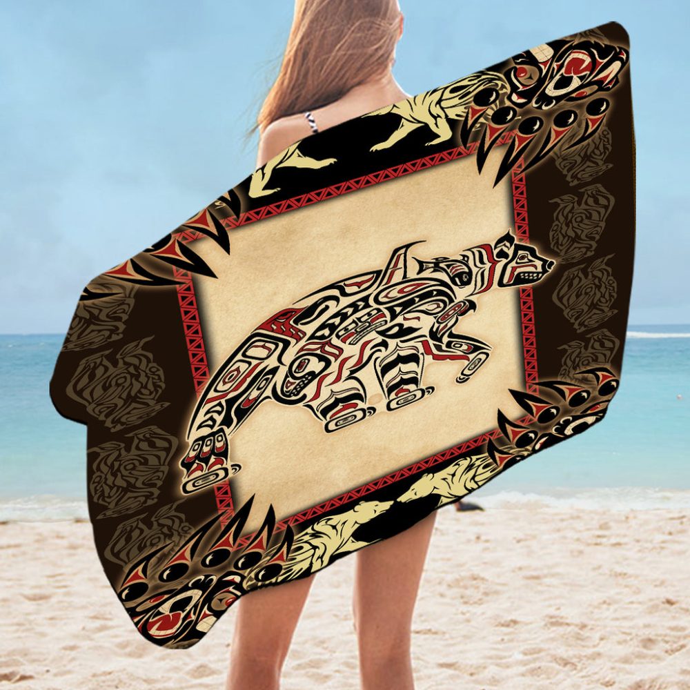 Bath Towel Native Americant