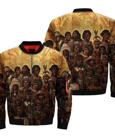 Great Vintage Native Bomber Jacket