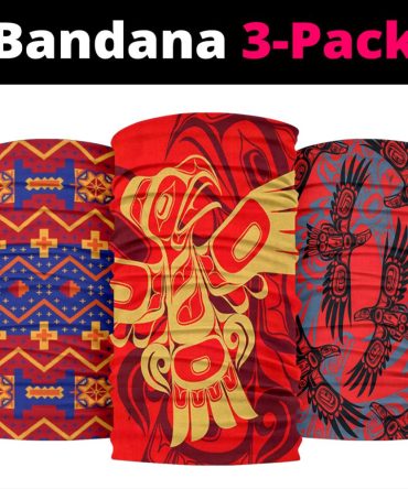 Indigenous Haida Tribe Bandala 3-Pack