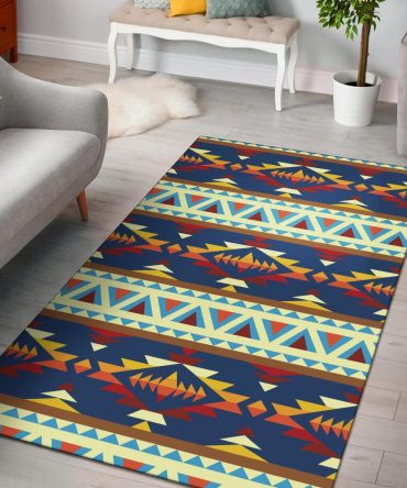 Indigenous Tribes Design Native American Area Rug no link