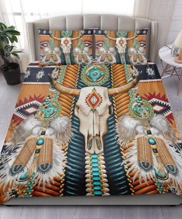 Inspired Apache Pattern Native American Bedding Set