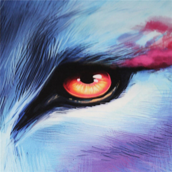 Light And Dark Wolf Printed Tapestry - Image 4