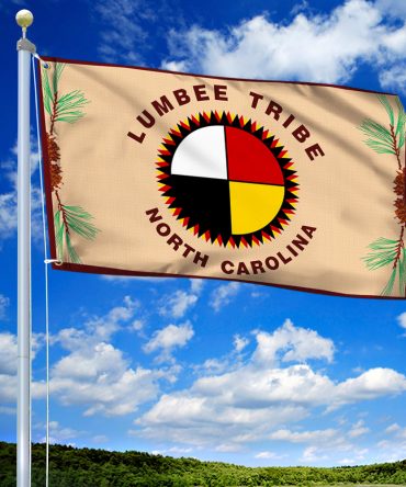 Lumbee Tribe Grommet Flag