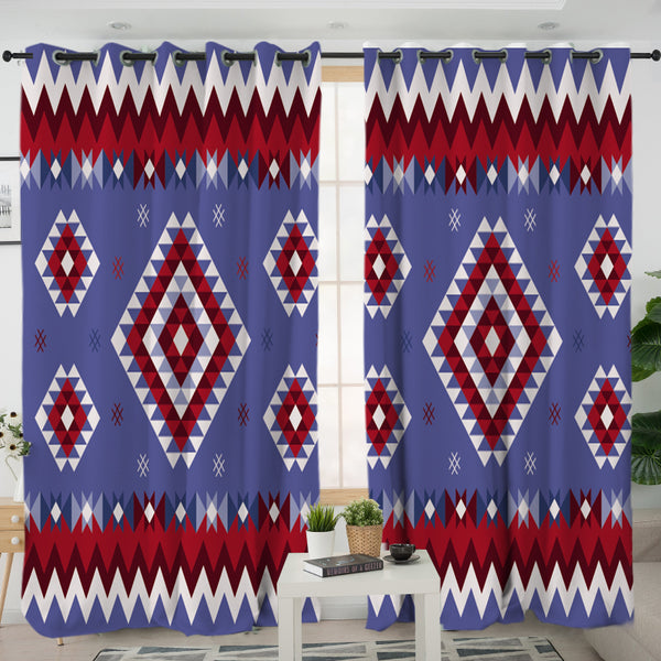 Pattern Native American Living Room Curtain - Image 2