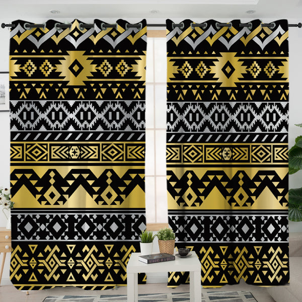 Pattern Native American Living Room Curtain - Image 3
