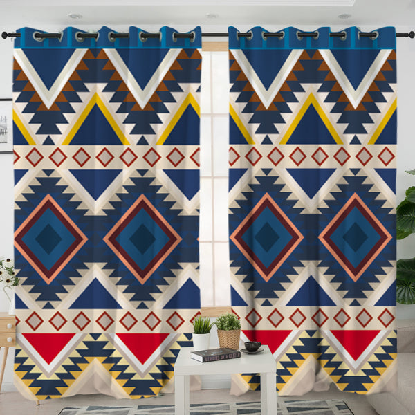 Pattern Native American Living Room Curtain - Image 3