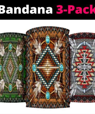 Mandala Native American Bandana 3-Pack