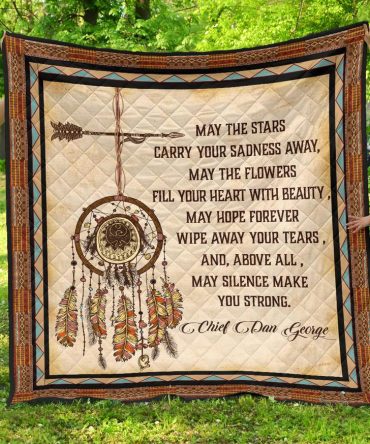 May The Star Carry Your Sadness Away Premium Quilt