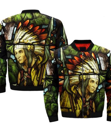 Native American Bomber Jacket