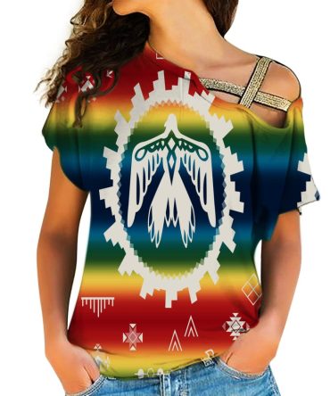 Native American Cross Shoulder Shirt