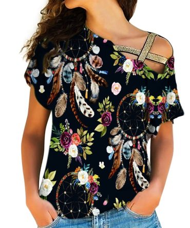 Native American Cross Shoulder Shirt