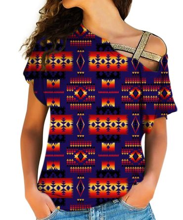 Native American Cross Shoulder Shirt