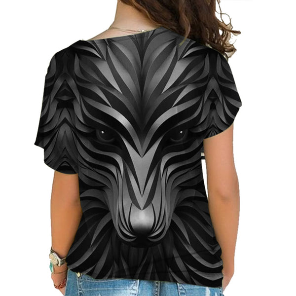 Native American Cross Shoulder Shirt - Image 3