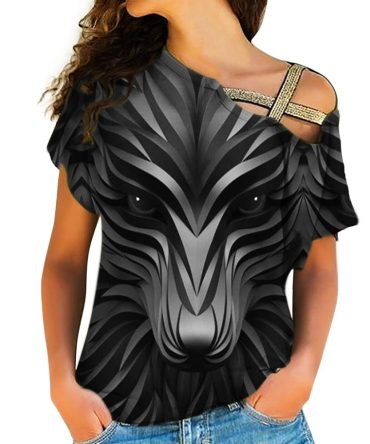 Native American Cross Shoulder Shirt