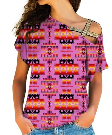 Native American Cross Shoulder Shirt